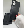 Чорний чохол з відділенням для карток на iPhone 16